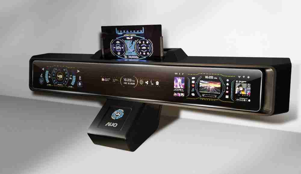 壹号平台Micro LED沉浸式车舱显示方案结合 可卷式、、、、可伸缩的Micro LED应用并可呈现不同的质感纹路，，，，展现人性化设计