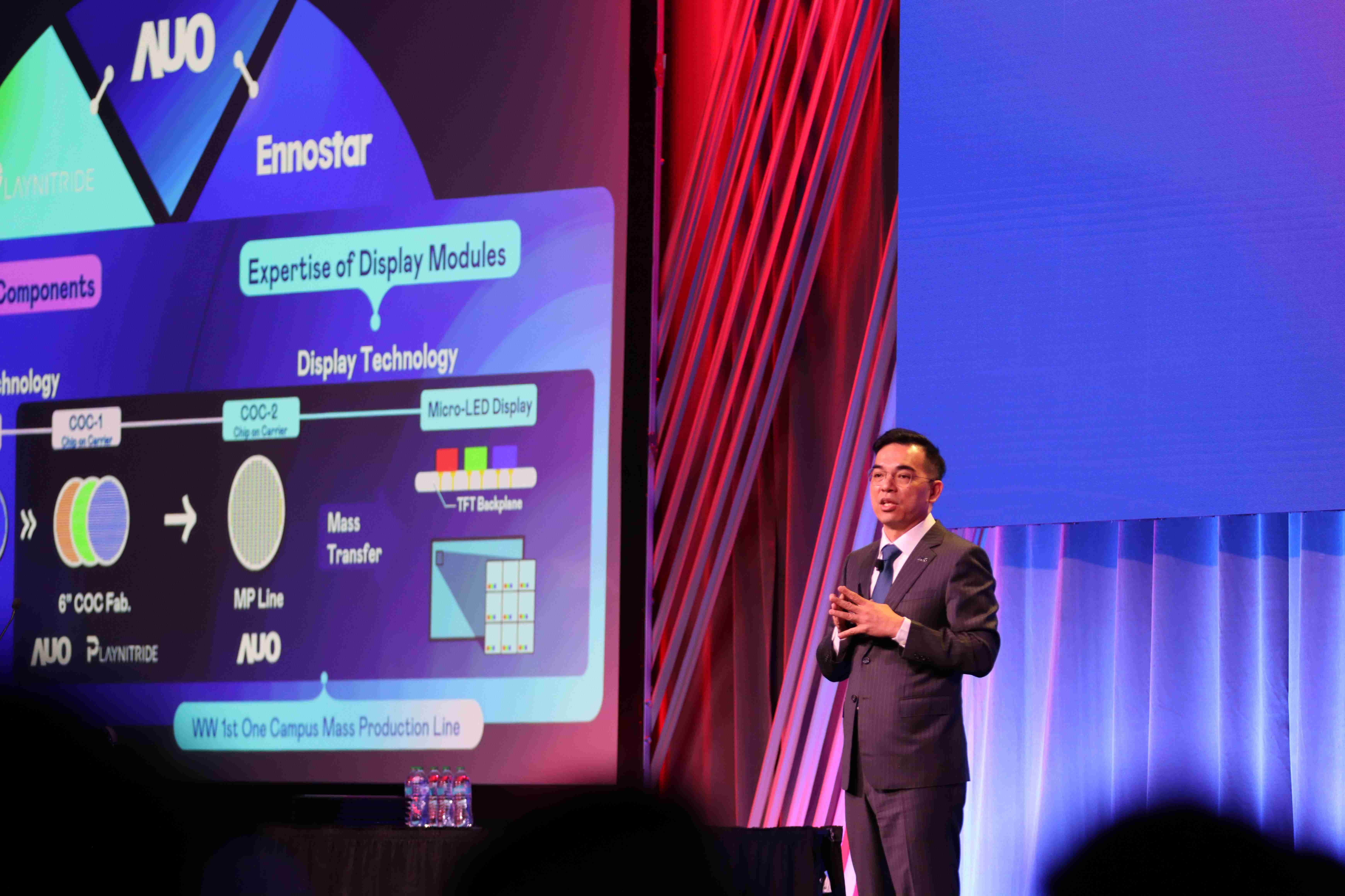 2025 SID显示周登场，，，，壹号平台光电执行长暨总经理柯富仁博士以〝Redefining Displays: Inspiring New Possibilities〞发表主题演说，，，，带领壹号平台以智能显示解决方案先驱，，，，透过AI赋能，，，，重塑显示的视觉创新体验